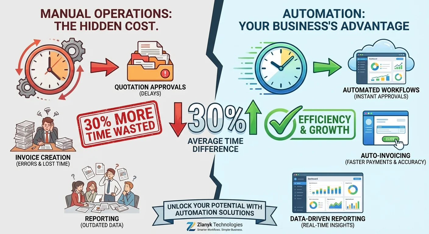 Avoiding Hidden Cost of Manual Operations